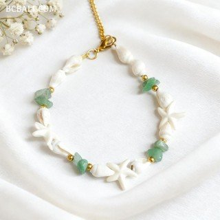New Design Original Shell WIth Stone Bracelets